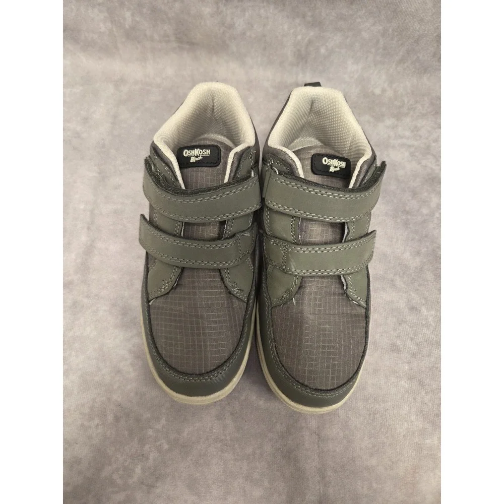 OshKosh B'gosh Olive Green High‑Top Boots, Size 12 Toddler/Kids